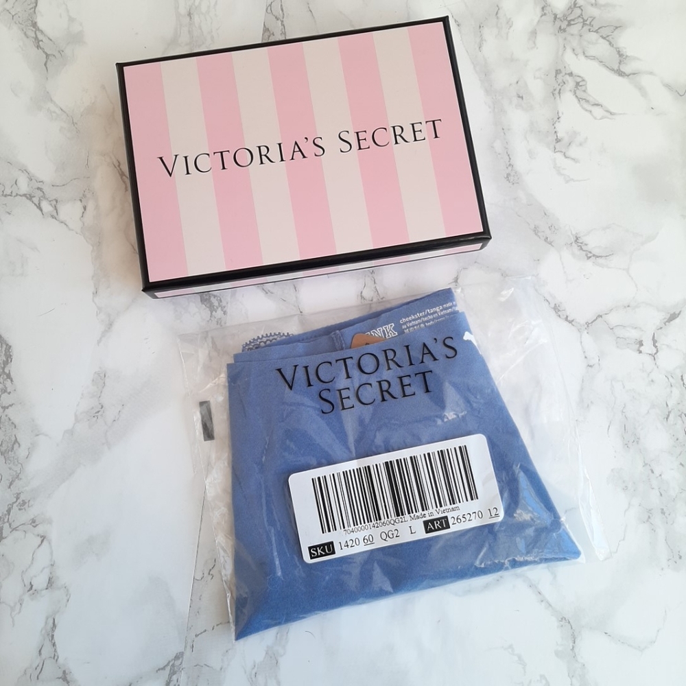 PINK Victoria Secret Wear Everywhere T-Shirt Lightly Lined Underwire and Panty - Picture 11 of 11